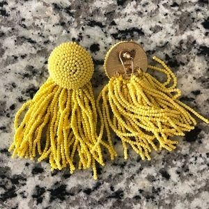 Zara Jewelry - Zara Yellow Beaded Earrings Zara Jewelry - Zara Yellow Beaded Earrings